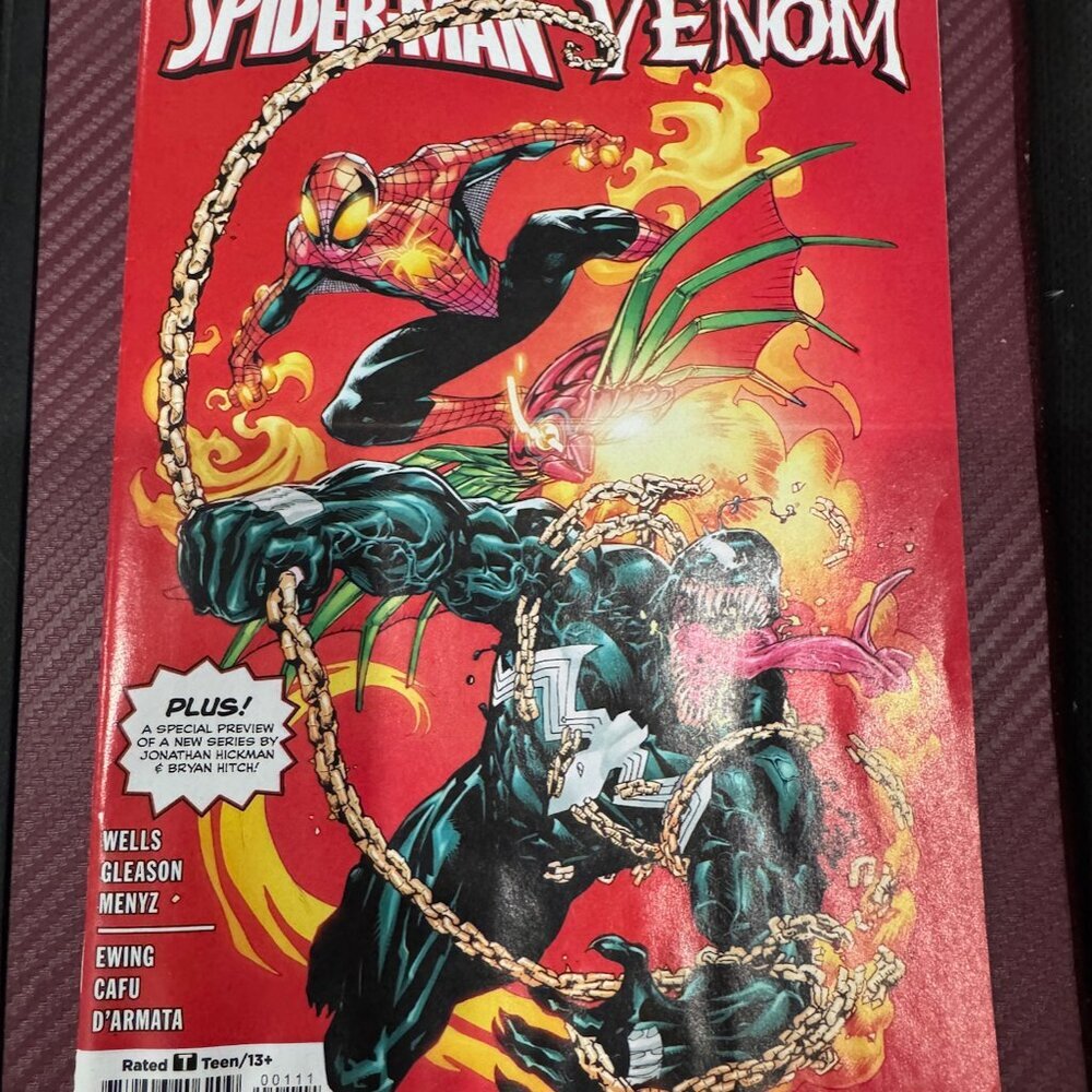 Spider-man Venom Marel 1 New Comic​
